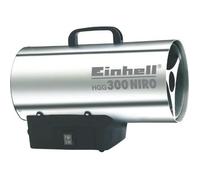 Chauffage d'atelier - EINHELL - Générateur d'air chaud HGG 300 Niro - Gaz propane - Contrôle de flamme