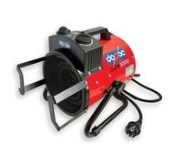 Chauffage d'atelier soufflant électrique 3000W - DOMAC - pour pièces jusqu'à 30m² - 2 vitesses de chauffe