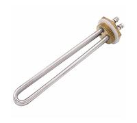 Chauffage DC 48V 900W Réchauffeur de vis à vis de chauffe-eau à basse tension avec 1 1/4" Bsp Elément de forme U de fil en laiton