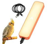 Chauffage de cage à oiseau à brancher - Silencieux - Température constante | Tapis chauffant pour petite cage à oiseaux pour perruches, perruches, perruches et volières d'intérieur et temps d'écoute