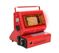 Chauffage de camping à gaz - Chaussures d'extérieur en métal, source de chaleur portable | Chauffage à gaz liquéfié à double usage compact avec flamme réglable, idéal pour le pe