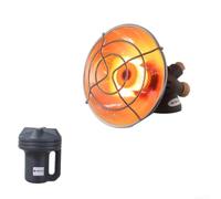 Chauffage de camping portable à gaz, 1 cartouche de gaz, mini chauffage rapide pour tente d'hiver, léger et allumage facile pour le camping (A)