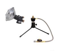 Chauffage de camping portable à gaz, 1 cartouche de gaz mini chauffage rapide pour tente d'hiver léger et allumage facile pour le camping (E)