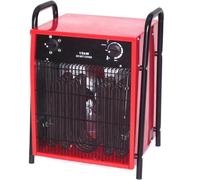 chauffage de chantier 15kW Ventilateur de chauffage 55152 Séchoir Tente de chantier Chauffage