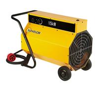 SOVELOR Chauffage électrique portable air pulsé Triph. 15Kw - C15