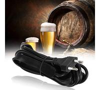 Chauffage de Fermentation pour Brassage à Domicile, Coussin de Ceinture avec Thermomètre à Bâton Adhésif pour Bière, Prise Ue 220V-250V