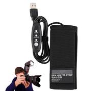 Chauffage de lentille USB - Bande de contrôle de la Chaleur à Trois Niveaux, Ruban Isolant Flexible en néoprène, Design léger, système de Sortie de température Stable | pour l'observation