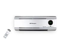 Orbegozo SP 6500 Chauffage mural, 2000 W, télécommande, programmation quotidienne et hebdomadaire, protection contre la surchauffe, panneau à LED, 1 litre, 44 décibels, plastique, céramique, argenté