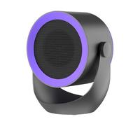 Chauffage de pièce en céramique : surchauffe et protection des pointes | Chauffage électrique portable, réglage à 90 degrés Ventilateur de bureau de refroidissement portable | Mini chauffage