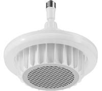 Chauffage de plafond avec lumière LED, à énergie solaire, flux lumineux élevé, gris