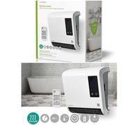 Chauffage de salle de bains 20M2 2000 W Thermostat réglable 2 Modes de Chauffage IP22