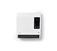 Nedis Radiateur soufflant céramique HTBA20WT 20 m² Blanc/Gris