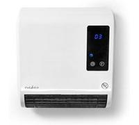 Nedis Radiateur soufflant céramique HTBA20WT 20 m² Blanc/Gris