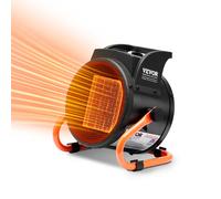 Chauffage de Serre PTC-VEVOR-2000 W-Portable-3 Vitesses-Protection Contre la Surchauffe-Serre, Salle de Fleurs, Lieu de Travail