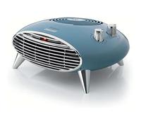 Ariete Chauffage de table 8211/05, 2000 W, thermostat, silencieux, bleu clair/chrome
