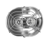 Chauffage de tente portable, chauffage de tente portable extérieur | Chauffage radiant portable 1050 W | Chauffage radiant portable, chauffage coupe-vent à double tête, chauffage de camping coupe-vent
