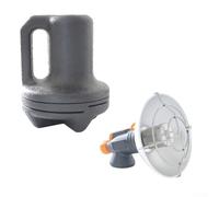 Chauffage de terrain portable compatible avec les sources de gaz propane et butane pour le camping, la chasse et la chaleur hivernale (chauffage de camping)