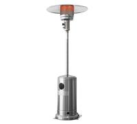 Warm Tech Parasol Chauffant Gaz en Inox Gris - Puissance 13 kW - WTPC12000I