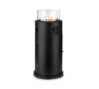 Chauffage de terrasse - BLUMFELDT - Lavastone - 34.000 BTU - 10 kW - Acier et verre trempé