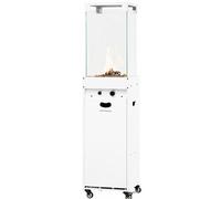 Chauffage de terrasse infrarouge 8,0 kW - Blanc MW Tools WGP30IB