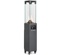 Chauffage de terrasse infrarouge hexagonal 8,0 kW - Anthracite MW Tools WGP30IH