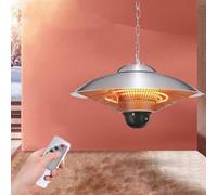 Chauffage de terrasse suspendu, chauffages d'extérieur/intérieur fixés au plafond, chauffage électrique, chauffages de gazebo extérieurs, étanchéité IP44, chauffage sur pied(220V)