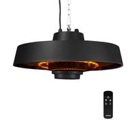 Chauffage de terrasse Vulcano 2000W - Suspendu - Avec télécommande et minuterie
