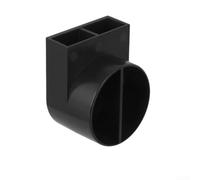 Chauffage de véhicule récréatif en nylon noir - Direction réglable à 180° | Construction en nylon robuste, matériau résistant à la chaleur, résiste aux courants chauds continus, design