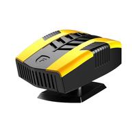 Chauffage de voiture - 12 V - Chauffage rapide - Dégivreur électrique pour camping-car, camion, automobile, véhicule - Design rotatif à 360 ° - Avec un flux d'air puissant - Désembuage rapide du