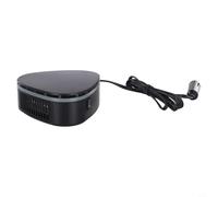 Chauffage de voiture 12 V pour dégivrage de pare-brise Machine de chauffage électrique compacte 120 W avec double mode air froid/chaud, boîtier en ABS, 12 x 12 x 5