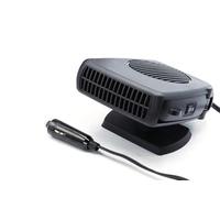 Chauffage de Voiture 12V 200W Dégivrage Prapide du Pare-Brise Prise Allume-Cigare Réchauffeur Ventilateur Portable Toutes Saisons avec Base Rotative 360°
