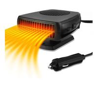 Chauffage De Voiture 12V: Radiateur Soufflant Voiture Portable 12 Volt Chauffage De Ventilateur Voiture avec Allume-Cigare Chauff