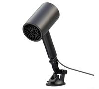 Chauffage de voiture 150 W 12 V pour désembuage et chauffage auxiliaire avec technologie de chauffage résistant à l'oxydation (noir)