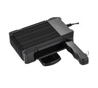 Chauffage de voiture 150 W avec dégivreur et désembuage pour chauffage du pare-brise, matériau ABS noir, taille 16,5 x 8 cm, économie d'énergie, design à faible bruit pour la fonte de la neige et la