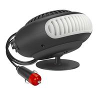 Chauffage de voiture - 4,33 pouces | Désembuage de pare-brise ABS - Désembuage de dégivrage portable 120 W 200 W 12 V 24 V Véhicule Camion RV Sedan Élimination du gel d'hiver