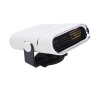 Chauffage de voiture, chauffage de voiture portable 150 W qui se branche sur l'allume-cigare, ventilateur de chauffage et de refroidissement de voiture 2 en 1, chauffage rapide