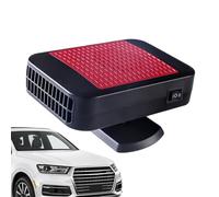 Chauffage De Voiture - Conception Compacte ABS 12 V 200 W, Ventilateur De Chauffage Des Voiture, Chauffagee Rapide | Sortie À 2 Vitesses, Automatique, Gadget Véhicule Pour Voitures, Camions