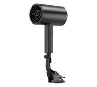 Chauffage de voiture - Dégivreur portable 12 V pour pare-brise, camion camping-car avec fonction de réchauffement rapide, ventilateur de désembuage à ventouse fendue pour voiture, tente, camping