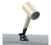 Chauffage de voiture - Dégivreur portable 12 V pour pare-brise, camion camping-car avec fonction de réchauffement rapide, ventilateur de désembuage à ventouse fendue pour voiture, tente, camping