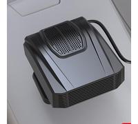 Chauffage de voiture - Désembuage durable 12 V - Mini ventilateur de chauffage portable et efficace - Circulation rapide de la chaleur pour dégivrer le pare-brise à l'intérieur du véhicule - F