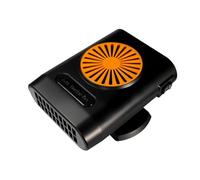 Chauffage de Voiture Électrique,12V/24V Dégivreur portable pour voiture à brancher - Ventilateur chauffant rotatif à 360 degrés Défogeur automobile pour tableau de bord du conducteur et conduite sûre