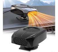 Chauffage de voiture portable 12 V - Chauffage de voiture 2 en 1 - Chauffage et refroidissement rapides - Dégivrage et désembuage pour voitures, camions, camionnettes, etc.