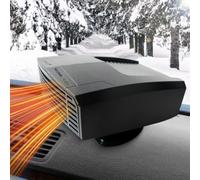 Chauffage de voiture portable 12 V pour véhicule avec fonction dégivrage et désembuage, câble en cuivre, économe en énergie, unité de chauffage et de refroidissement compatible avec voitures, SUV