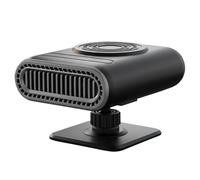 Chauffage de voiture portable - 12 V - Réglable - Dégivrant | Dégivreur de pare-brise pour conducteurs, camping-cars, voyageurs, camions, camping-cars, SUV, berlines, trajets longs