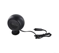 Chauffage de voiture portable 24 V avec composants en céramique PTC pour un chauffage et un dégivrage rapides (Noir)
