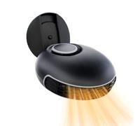 Chauffage de voiture portable - Chauffage de voiture portable - Désembuage silencieux - Chauffage rapide à 360 degrés - Réglable à 360 degrés - Pour bureau, salle de bain, camping, bureau, chambre à
