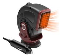 Chauffage de voiture portable et dégivreur pour l'hiver, chauffage soufflant électrique portable, pour chauffage rapide, dégivrage et désembuage (B-24 V)