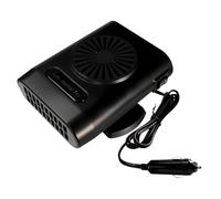 Chauffage de Voiture Portable - Rotation 360 Degrés Chauffage Défroissant 12V/24V - Pièces de Rechange Automobiles pour Défroissement du Pare-Brise des Camions et Véhicules Espace Intérieur
