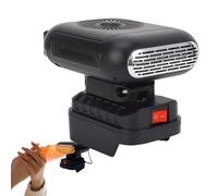 Chauffage de Voiture pour Véhicule,Dégivreur De Pare-brise Portable Alimenté Par Batterie - Radiateur Électrique pour Chambres - Pour Atelier Dortoir Camping Voitures Camions SUV Berlines Conducteurs