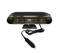 Chauffage De Voiture - Ventilateur De Chauffage Portable 12 V/24 V, Circulation D'air Chaud Rapide, Contrôle De Température Réglable, Conception De Tableau De Bord Compact | Appareil Électrique Fiable